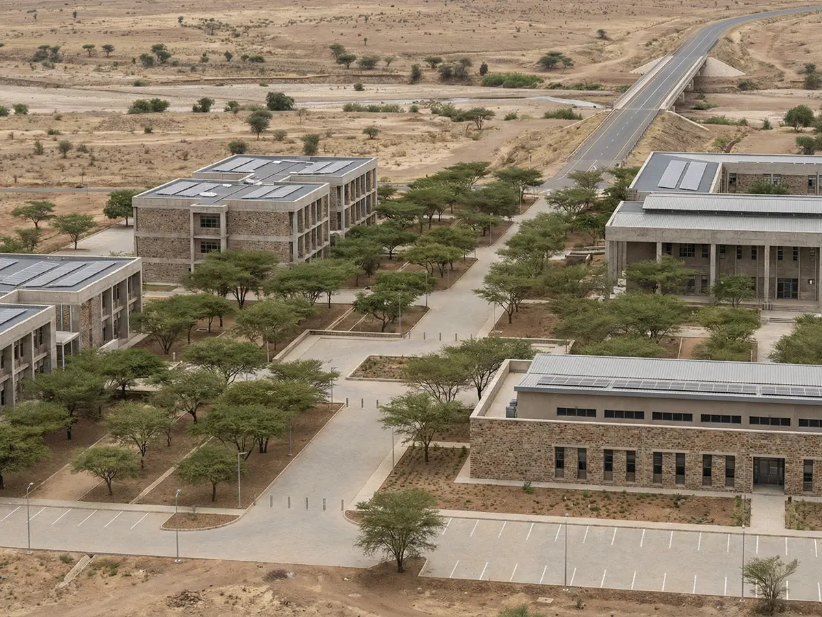 Activos de infra-estruturas públicas representando investimento institucional de capital em África